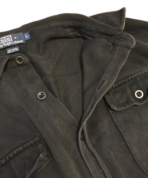 POLO RALPH LAUREN（ポロ・ラルフローレン）POLO RALPH LAUREN (ポロ・ラルフローレン) コットンシャツ ブラック サイズ:Lの古着・服飾アイテム