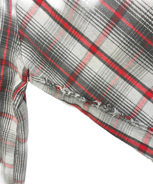 VINTAGE（ヴィンテージ）VINTAGE (ヴィンテージ) チェックネルシャツ レッド サイズ:15の古着・服飾アイテム