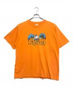 バンドTシャツバンドTシャツ）の古着「LIMP BIZKIT(リンプ・ビズキット)バンドTシャツ」｜オレンジ