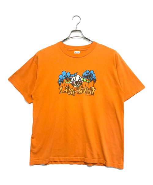 バンドTシャツ（バンドTシャツ）バンドTシャツ (バンドTシャツ) LIMP BIZKIT(リンプ・ビズキット)バンドTシャツ オレンジ サイズ:XLの古着・服飾アイテム