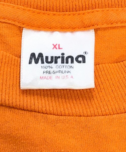 バンドTシャツ（バンドTシャツ）バンドTシャツ (バンドTシャツ) LIMP BIZKIT(リンプ・ビズキット)バンドTシャツ オレンジ サイズ:XLの古着・服飾アイテム