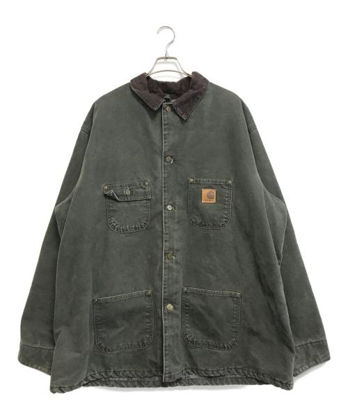 CarHartt（カーハート）CarHartt (カーハート) ミシガンチョアコート モスグリーン サイズ:2XLの古着・服飾アイテム