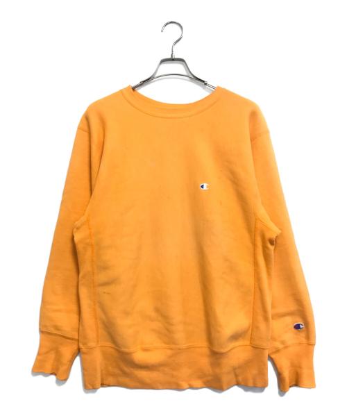 Champion（チャンピオン）Champion (チャンピオン) リバースウィーブスウェット オレンジ サイズ:Ｌの古着・服飾アイテム