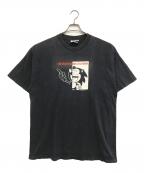 SONICソニック）の古着「00s Sonic(ソニック)キャラクターTシャツ」｜ブラック