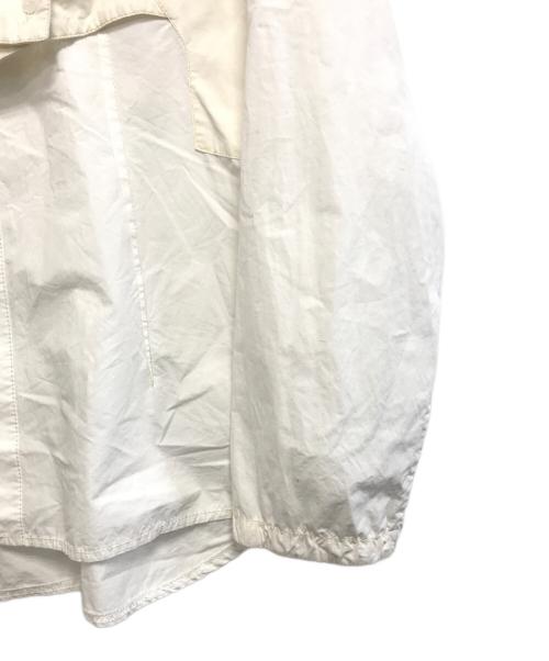 HAUD（ハウド）HAUD (ハウド) バンドカラーシャツ ホワイト サイズ:Ｓの古着・服飾アイテム