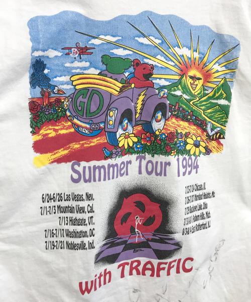 FRUIT OF THE LOOM（フルーツオブザルーム）FRUIT OF THE LOOM (フルーツオブザルーム) 90s GRATEFULL DEAD(グレイトフル・デッド) バンドTシャツ ホワイト サイズ:XLの古着・服飾アイテム