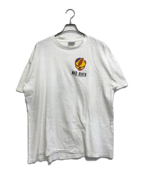 バンドTシャツ（バンドTシャツ）バンドTシャツ (バンドTシャツ) 90s GRATEFULL DEAD(グレイトフル・デッド) バンドTシャツ ホワイト サイズ:XLの古着・服飾アイテム