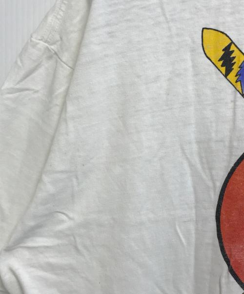 バンドTシャツ（バンドTシャツ）バンドTシャツ (バンドTシャツ) 90s GRATEFULL DEAD(グレイトフル・デッド) バンドTシャツ ホワイト サイズ:XLの古着・服飾アイテム