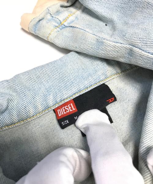 DIESEL（ディーゼル）DIESEL (ディーゼル) デニムシャツジャケット インディゴ サイズ:Mの古着・服飾アイテム