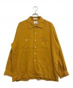 Donegalドネガル）の古着「レーヨンシャツ」｜ベージュ