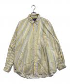 POLO RALPH LAURENポロ・ラルフローレン）の古着「ストライプシャツ」｜イエロー