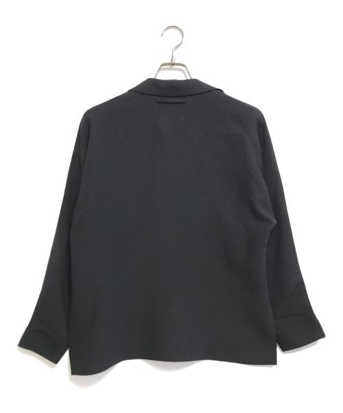 UNITED ARROWS & SONS by DAISUKE OBANA（ユナイテッドアローズ＆サンズ バイ ダイスケ オバナ）UNITED ARROWS & SONS by DAISUKE OBANA (ユナイテッドアローズ＆サンズ バイ ダイスケ オバナ) スキッパーPOシャツ ブラック サイズ:Ｓ 未使用品の古着・服飾アイテム