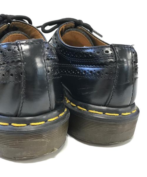 Dr.Martens（ドクターマーチン）Dr.Martens (ドクターマーチン) ウィングチップシューズ ブラック サイズ:24の古着・服飾アイテム