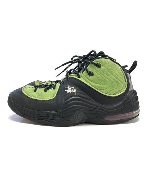 NIKE（ナイキ）NIKE (ナイキ) stussy (ステューシー) AIR PENNY II SP グリーン サイズ:28の古着・服飾アイテム