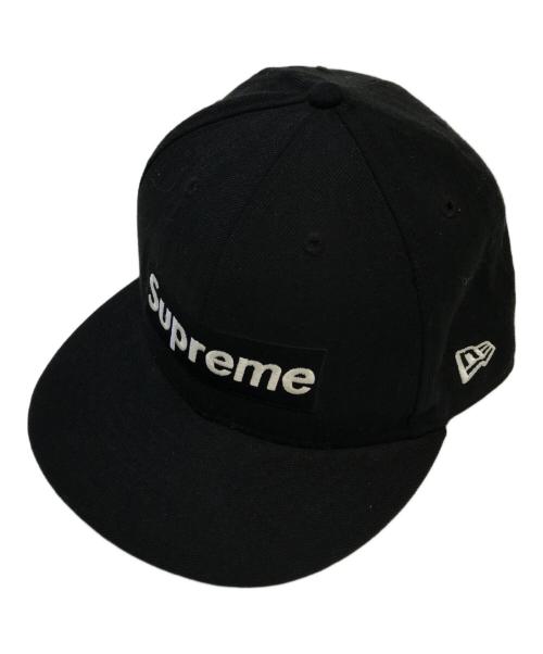 SUPREME（シュプリーム）SUPREME (シュプリーム) New Era (ニューエラ) National Champions Boxlogo ブラック サイズ:7 1/2　59.6cmの古着・服飾アイテム