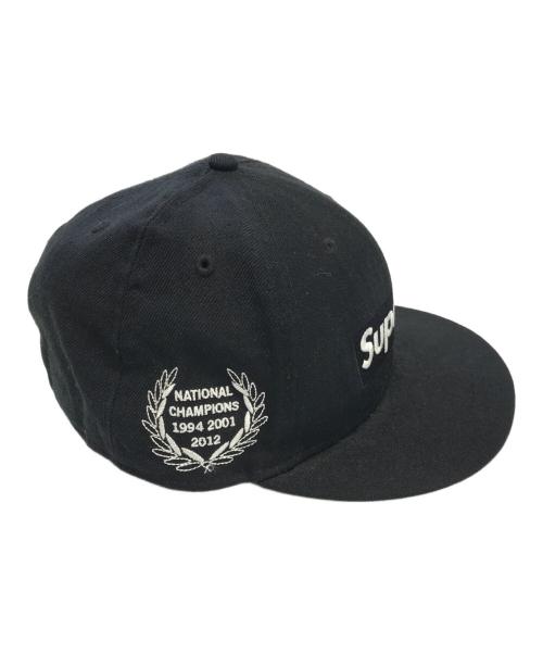 SUPREME（シュプリーム）SUPREME (シュプリーム) New Era (ニューエラ) National Champions Boxlogo ブラック サイズ:7 1/2　59.6cmの古着・服飾アイテム