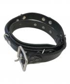 SUPREME×blackmeansシュプリーム×ブラックミーンズ）の古着「レザーベルト」｜ブラック