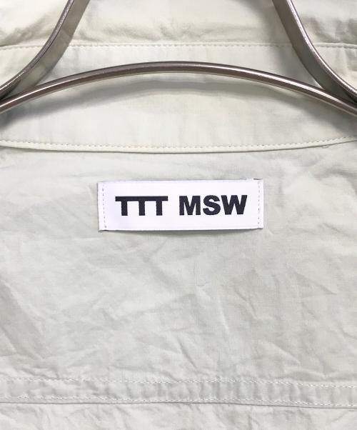 TTT MSW（ティー）TTT MSW (ティー) シャツ 黄緑 サイズ:Mの古着・服飾アイテム