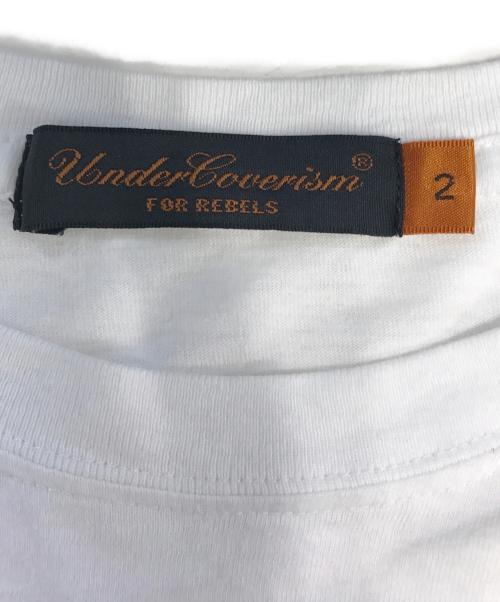 UNDERCOVERISM（アンダーカバーイズム）UNDERCOVERISM (アンダーカバーイズム) NEW WORLD ORDER (ニューワールドオーダー) ロングスリーブカットソー ホワイト サイズ:2の古着・服飾アイテム