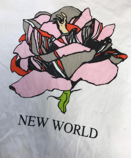 UNDERCOVERISM（アンダーカバーイズム）UNDERCOVERISM (アンダーカバーイズム) NEW WORLD ORDER (ニューワールドオーダー) ロングスリーブカットソー ホワイト サイズ:2の古着・服飾アイテム