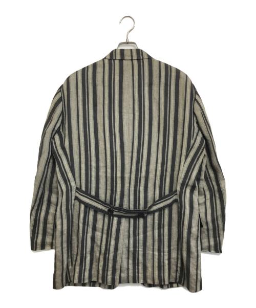 KENZO（ケンゾー）KENZO (ケンゾー) リネンテーラードジャケット ブラウン サイズ:3の古着・服飾アイテム