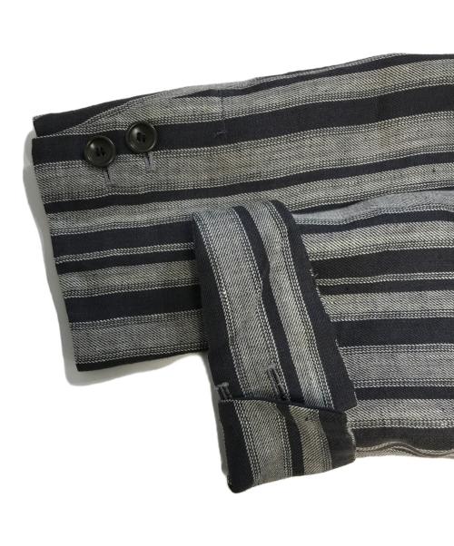 KENZO（ケンゾー）KENZO (ケンゾー) リネンテーラードジャケット ブラウン サイズ:3の古着・服飾アイテム