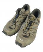 SALOMONサロモン）の古着「スニーカー」｜カーキ