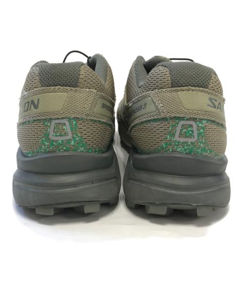 SALOMON（サロモン）SALOMON (サロモン) スニーカー カーキ サイズ:UK7.5/EUR41 1/3 /USA W9/USA M8/CN260(2)/JP26の古着・服飾アイテム