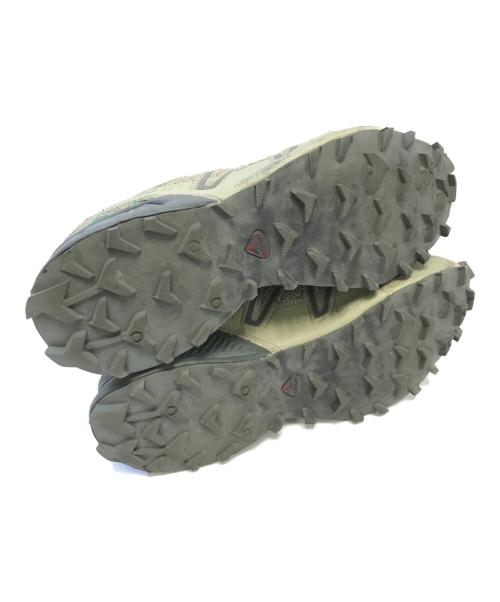 SALOMON（サロモン）SALOMON (サロモン) スニーカー カーキ サイズ:UK7.5/EUR41 1/3 /USA W9/USA M8/CN260(2)/JP26の古着・服飾アイテム