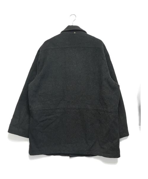 POLO RALPH LAUREN（ポロ・ラルフローレン）POLO RALPH LAUREN (ポロ・ラルフローレン) ジップアップメルトンコート グレー サイズ:XLの古着・服飾アイテム