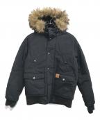 Carhartt WIPカーハート ワークインプログレス）の古着「中綿ジャケット」｜ブラック