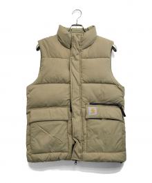 Carhartt WIP（カーハート ワークインプログレス）の古着「中綿ベスト」｜ベージュ