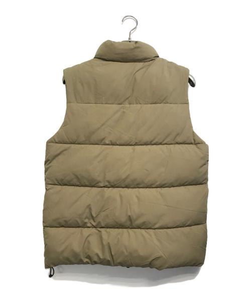 Carhartt WIP（カーハート ワークインプログレス）Carhartt WIP (カーハート ワークインプログレス) 中綿ベスト ベージュ サイズ:XSの古着・服飾アイテム