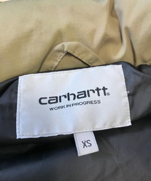 Carhartt WIP（カーハート ワークインプログレス）Carhartt WIP (カーハート ワークインプログレス) 中綿ベスト ベージュ サイズ:XSの古着・服飾アイテム
