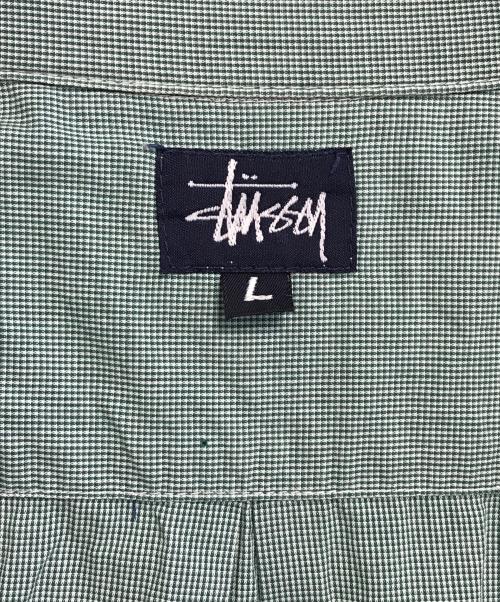 stussy（ステューシー）stussy (ステューシー) マルチポケット半袖シャツ グレー サイズ:Lの古着・服飾アイテム