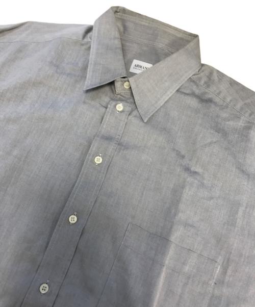 ARMANI COLLEZIONI（アルマーニ コレツィオーニ）ARMANI COLLEZIONI (アルマーニ コレツィオーニ) 長袖シャツ グレー サイズ:45の古着・服飾アイテム