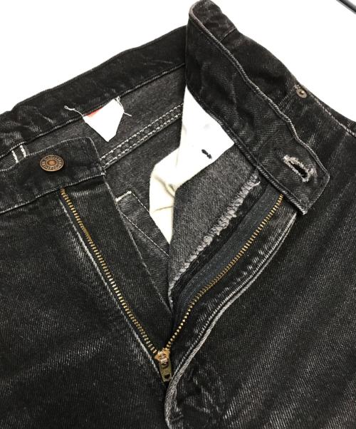 LEVI'S（リーバイス）LEVI'S (リーバイス) 505 後染めブラックデニム ブラック サイズ:W34×L32の古着・服飾アイテム