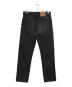 LEVI'S (リーバイス) 505 後染めブラックデニム ブラック サイズ:W34×L32：15000円