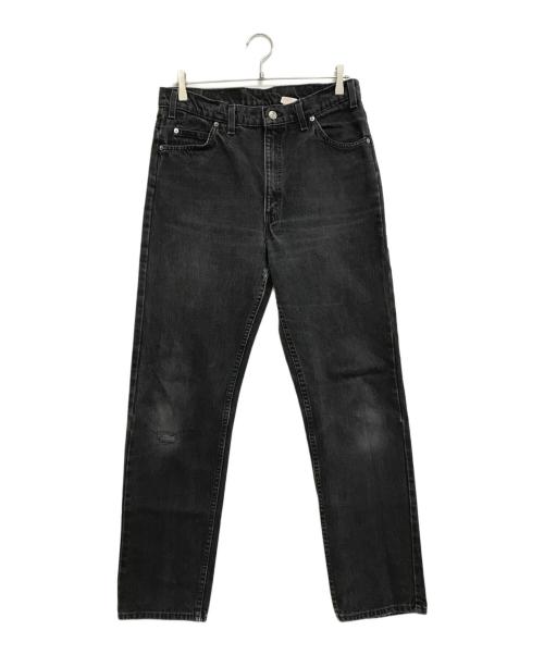 LEVI'S（リーバイス）LEVI'S (リーバイス) 505 染め ブラックデニム ブラック サイズ:W36×L32の古着・服飾アイテム