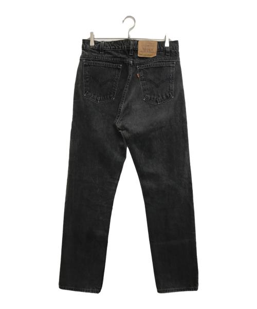 LEVI'S（リーバイス）LEVI'S (リーバイス) 505 染め ブラックデニム ブラック サイズ:W36×L32の古着・服飾アイテム