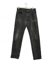 LEVI'S（リーバイス）の古着「505 先染め ブラックデニム」｜ブラック