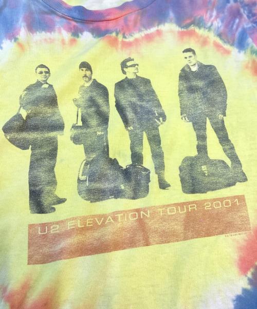 バンドTシャツ（バンドTシャツ）バンドTシャツ (バンドTシャツ) 00s U2(ユーツー) バンドTシャツ マルチカラー サイズ:XXLの古着・服飾アイテム
