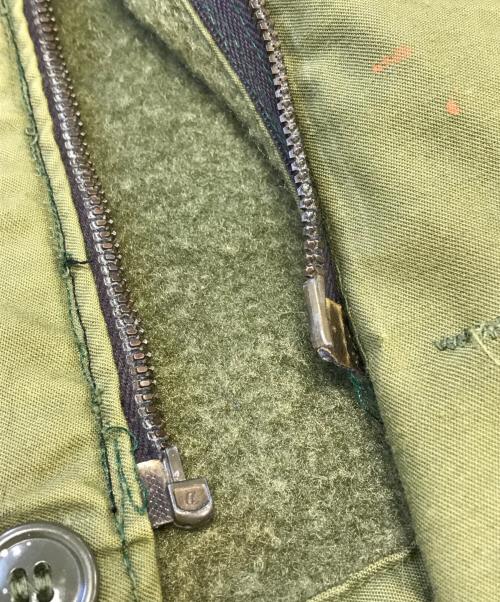 US ARMY（ユーエスアーミー）US ARMY (ユーエスアーミー) Ａ-2 デッキジャケット オリーブ サイズ:不明の古着・服飾アイテム