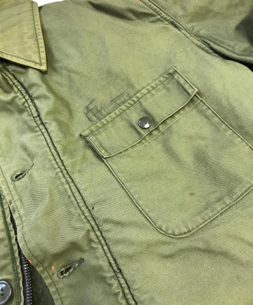 US ARMY（ユーエスアーミー）US ARMY (ユーエスアーミー) Ａ-2 デッキジャケット オリーブ サイズ:不明の古着・服飾アイテム