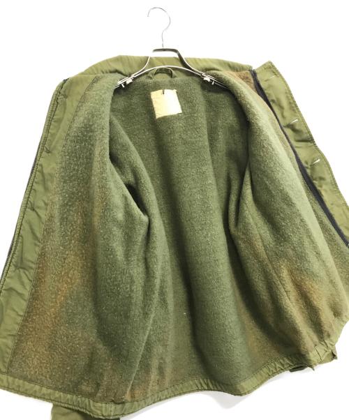 US ARMY（ユーエスアーミー）US ARMY (ユーエスアーミー) Ａ-2 デッキジャケット オリーブ サイズ:不明の古着・服飾アイテム