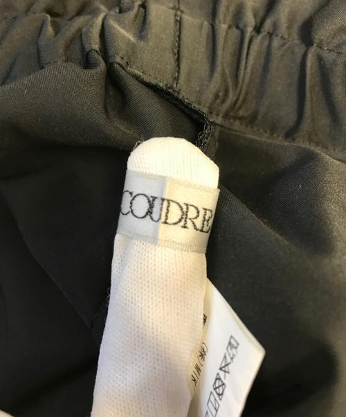 COUDRE（クードル）COUDRE (クードル) ギャザーパンツ ブラック サイズ:表記なしの古着・服飾アイテム