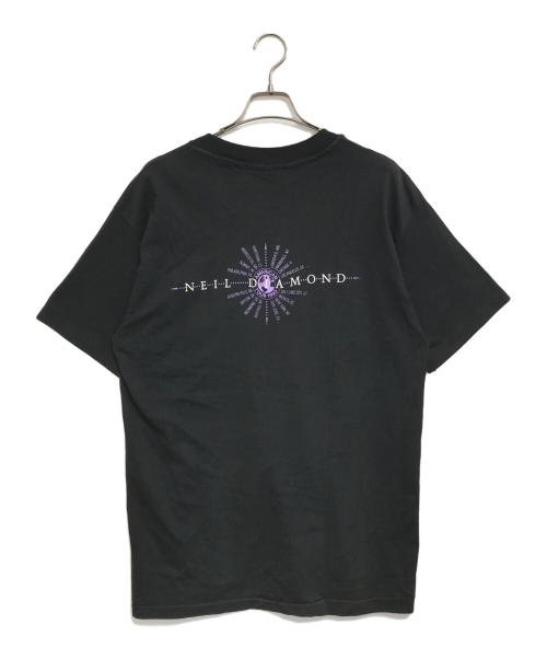 アーティストTシャツ（アーティストTシャツ）アーティストTシャツ (アーティストTシャツ) 90s neil diamond(ニール・ダイアモンド) アーティストTシャツ ブラック サイズ:XLの古着・服飾アイテム