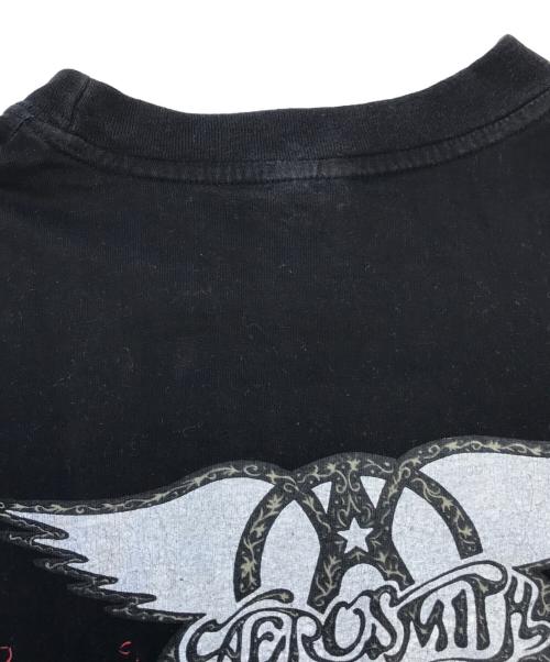 バンドTシャツ（バンドTシャツ）バンドTシャツ (バンドTシャツ) 90s AERO SMITH(エアロスミス) バンドTシャツ ブラック サイズ:XLの古着・服飾アイテム