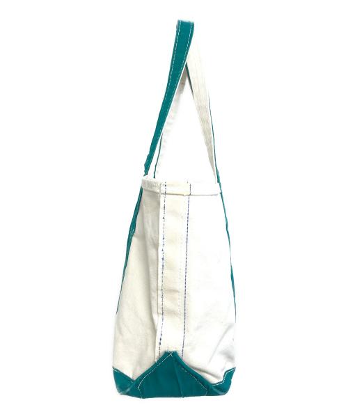 LAND'S END（ランズエンド）LAND'S END (ランズエンド) キャンバストートバッグ ホワイト サイズ:表記なしの古着・服飾アイテム