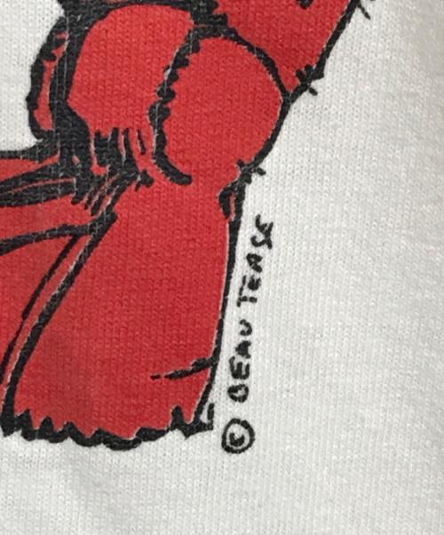 LEE（リー）LEE (リー) プリントTシャツ ホワイト サイズ:XLの古着・服飾アイテム